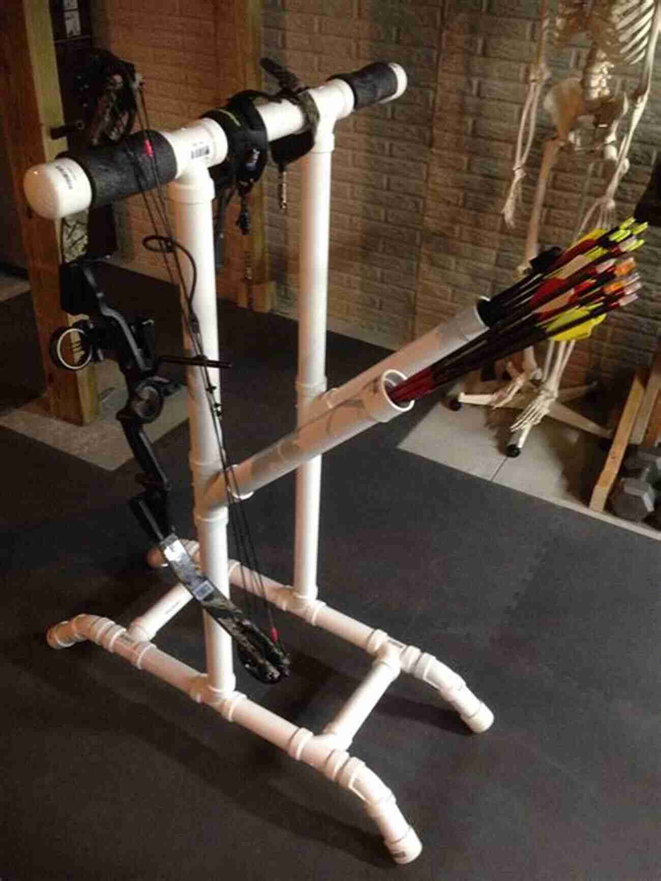 A DIY PVC Bow Being Used In An Archery Range Simple PVC Pipe Bows: A Do It Yourself Guide To Forming PVC Pipe Into Effective And Compact Archery Bows