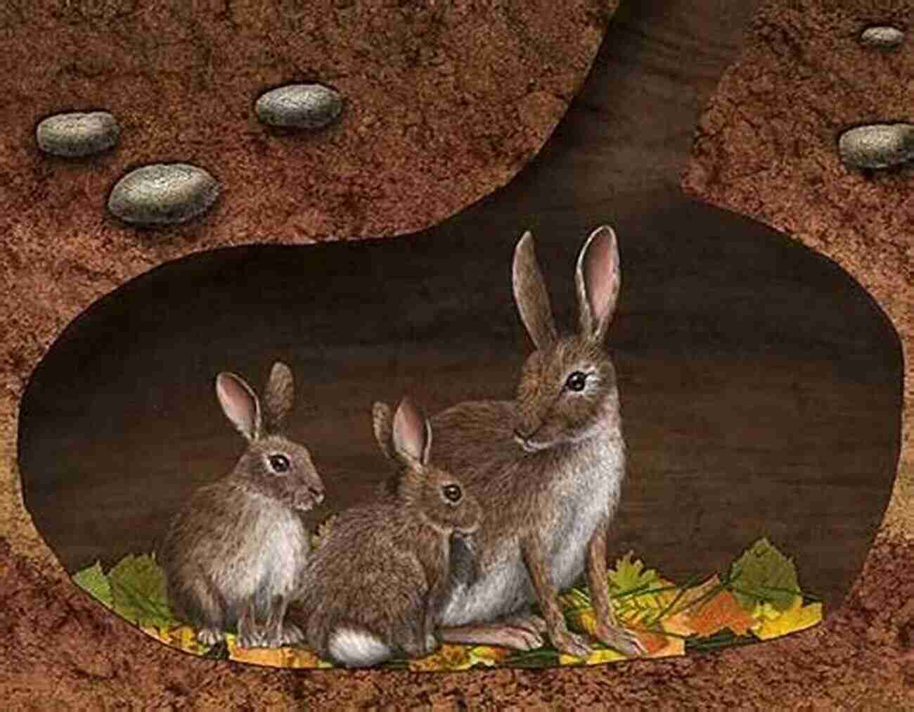 A Beautiful Illustration Of A Rabbit In Its Natural Habitat The Field Guide To Rabbits (Field Guide To (Voyageur Press))