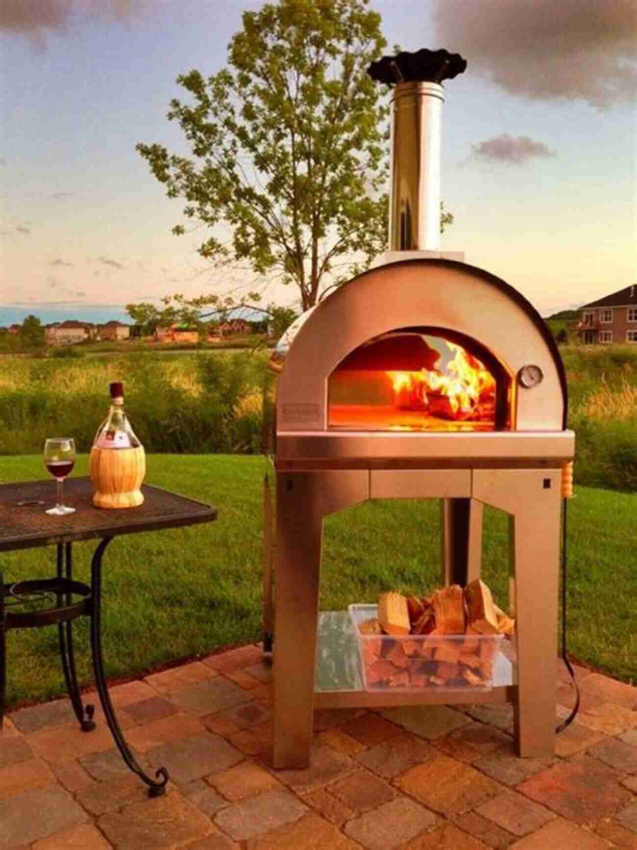 A Portable Outdoor Pizza Oven With A Traditional Wood Fired Cooking Method Simple Blessings In Patchwork: 13 Traditional Projects With A Twist