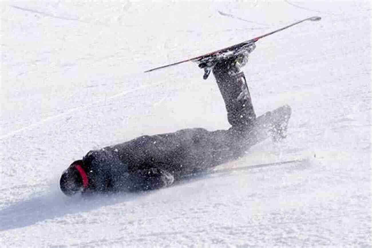 A Skier Falling In The Snow SNOWSKIING FOR NOVICE: EASY GUIDE TO SNOWSKIING BASICS STEPS TIPS AND MANY MORE