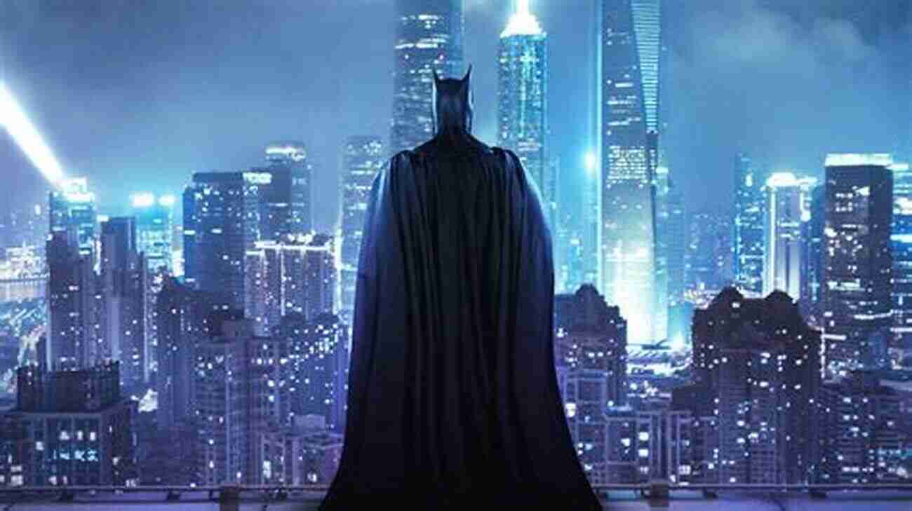 Batman Standing On A Rooftop Overlooking Gotham City At Night, Contemplating The Ethical Dilemmas He Faces. Batman And Ethics Mark D White