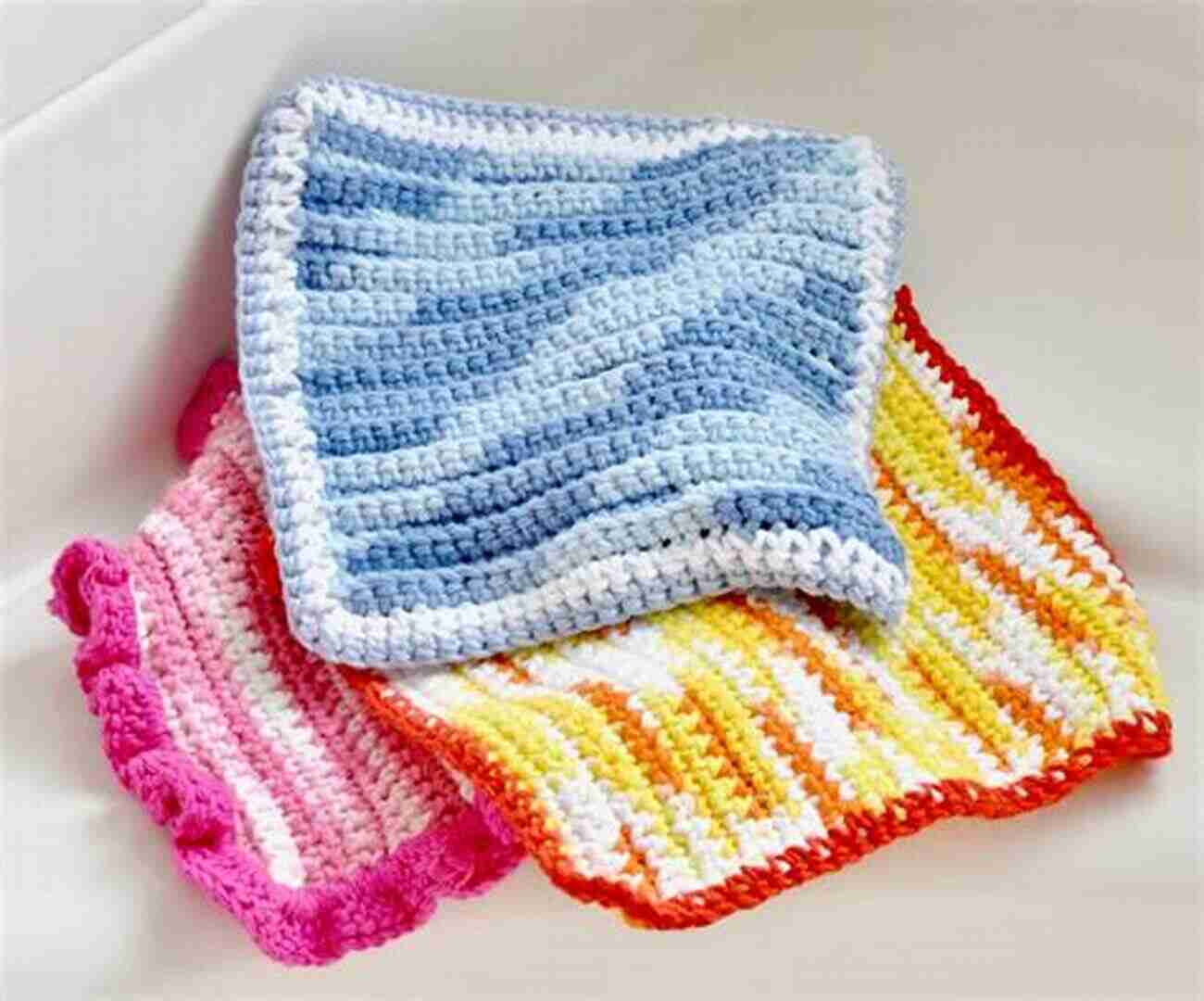 Beginner's Cornerstone Dishcloth Tutorial Dishcloths Making Tutorials: Simple And Detail Dishcloths Crochet Tutorials For Beginners