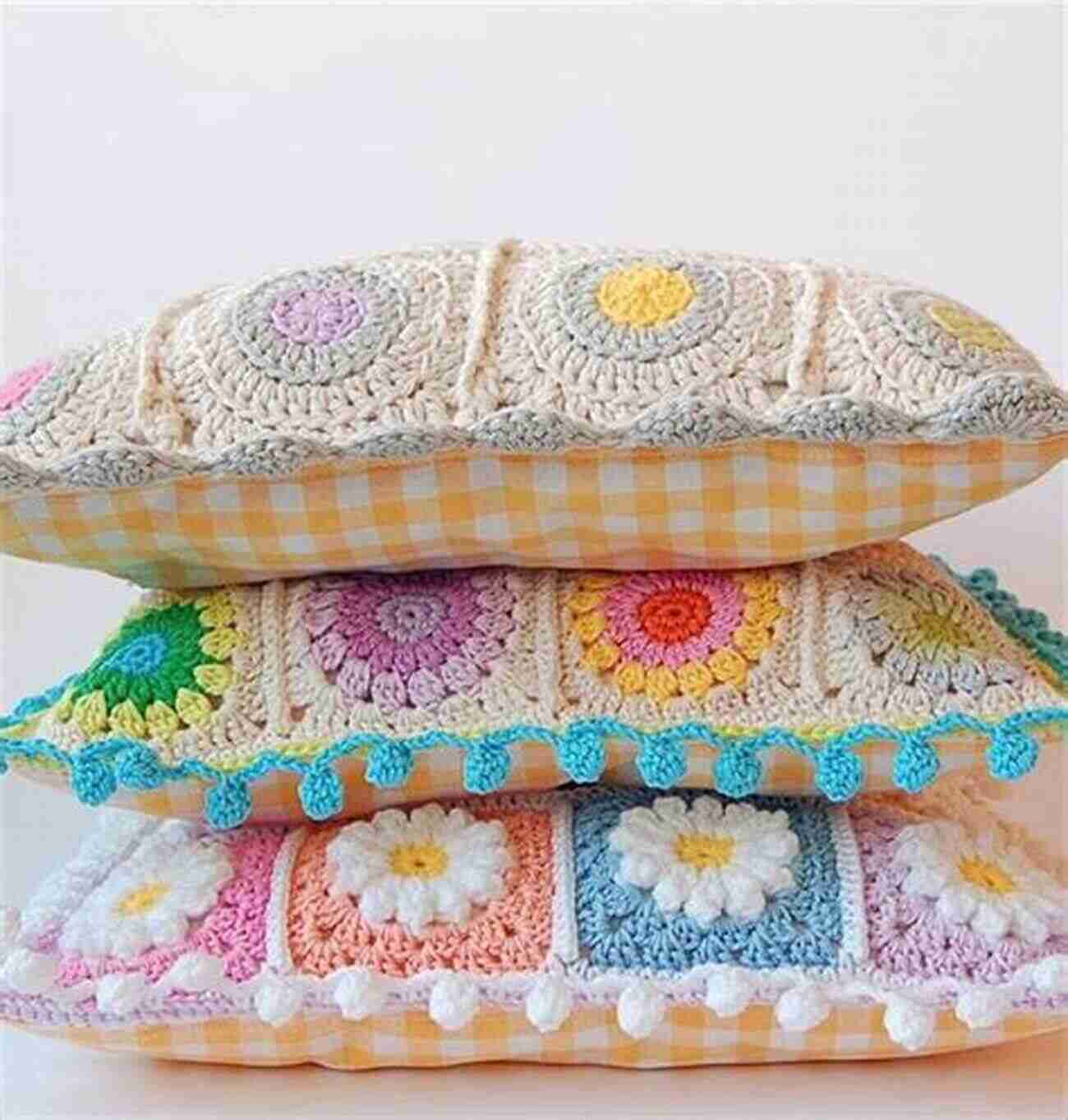 Classic Granny Square Crochet Pillow Pattern Pillow Crochet Tutorials: Crochet Pillow And Cushions Patterns And Stitches: Pillow Crochet Patterns