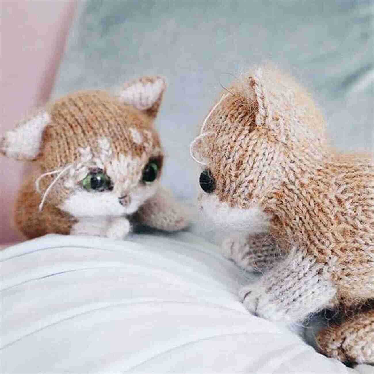 Cute Knitted Kittens Pattern Mini Knitted Toys: Over 30 Cute Easy Knitting Patterns