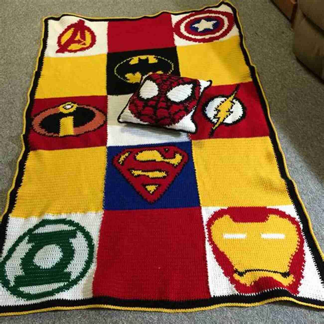 Different Crochet Stitches Superhero Crochet Detail Guideline: Creative And Stunning Projects To Crochet Your Favorite Superhero