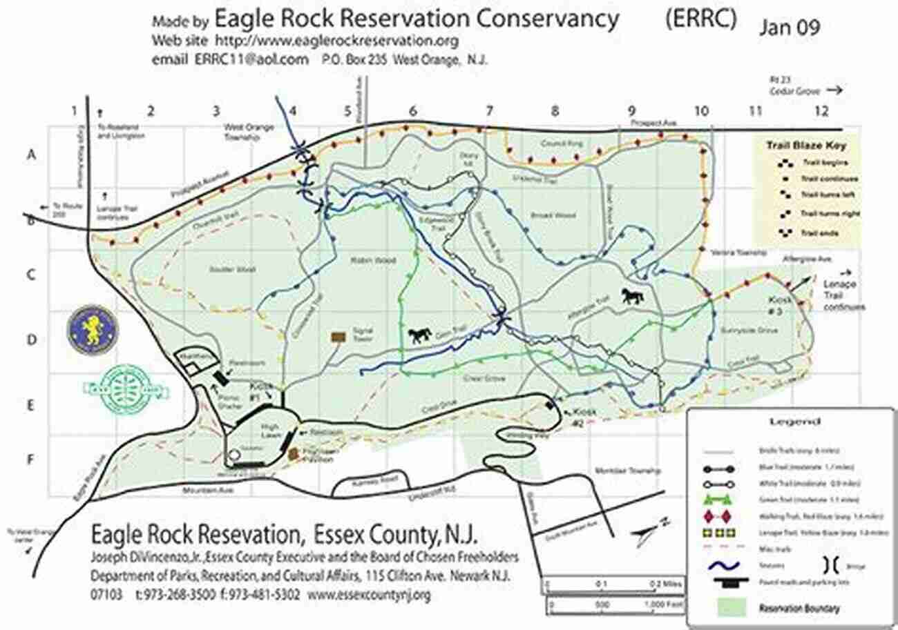 Eagle Rock Reservation Lenape Trail Eagle Rock Reservation (Images Of America)