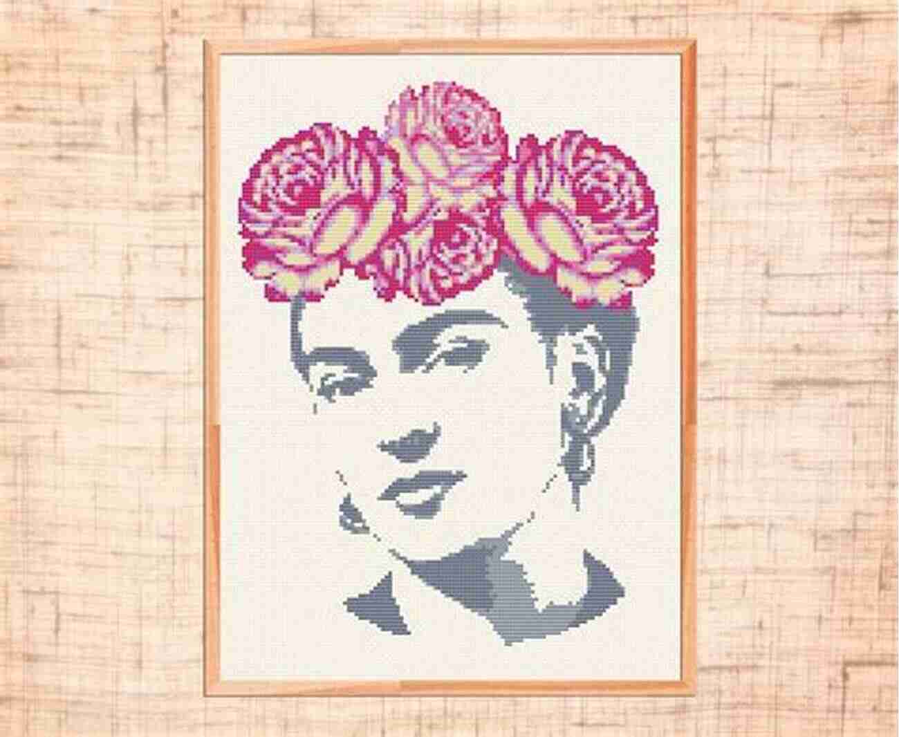 Frida Kahlo Quote Cross Stitch Pattern Frida Kahlo Quote Cross Stitch Pattern: At The End Of The Day We Can All Bear More Than We Think