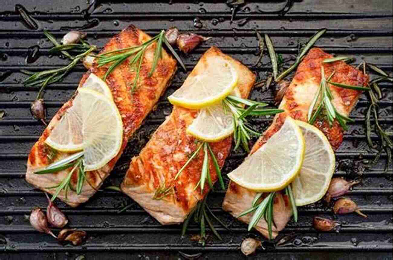 Grilled Salmon Sprinkled With Fresh Herbs And Lemon It Goes Down In The Kitchen Good Mood Food