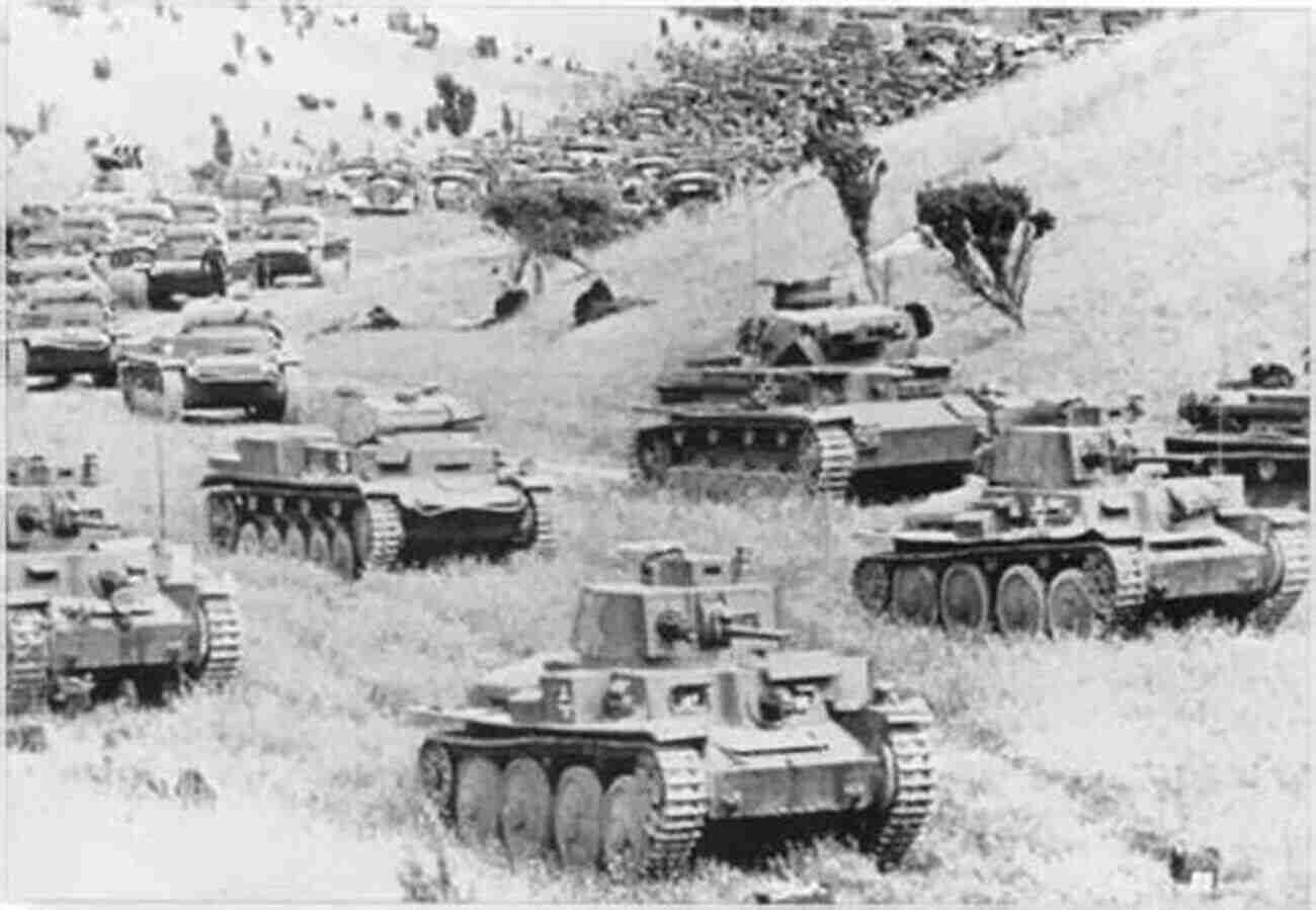 Historical Image Of A Panzer Division Engaging In Blitzkrieg Battle Panzer Divisions: The Blitzkrieg Years 1939 40 (Battle Orders 32)