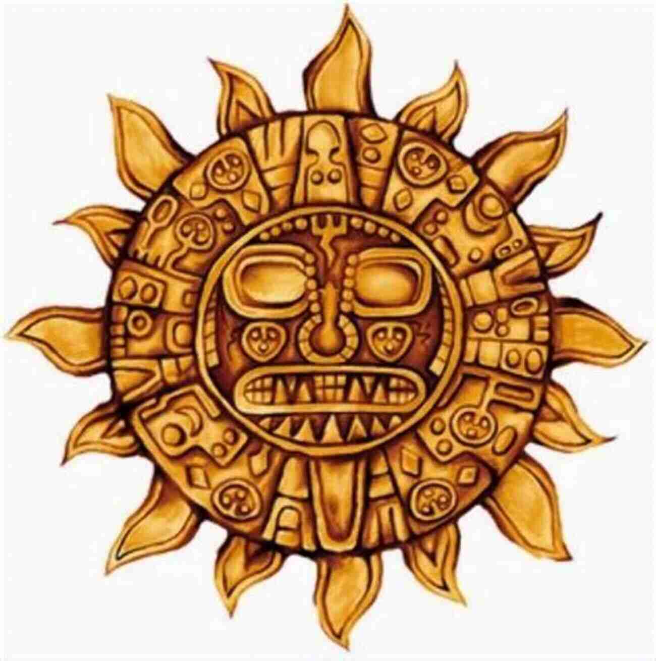 Illustration Of Inti, The Powerful Inca Sun God, Holding The Rays Of The Sun Inca Mythology: Captivating Inca Myths Of Gods Goddesses And Legendary Creatures