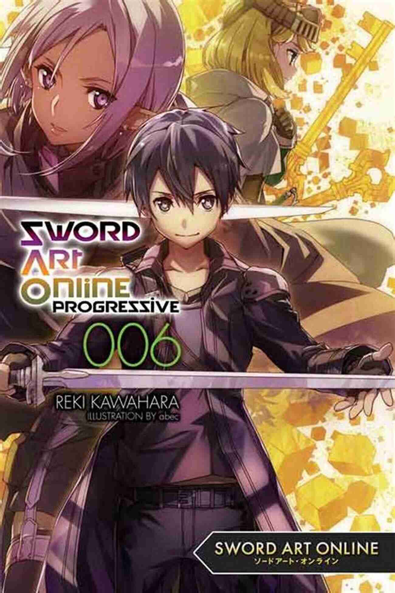 Illustration Of Kirito And Asuna In Sword Art Online Progressive Light Novel Sword Art Online Progressive 4 (light Novel)