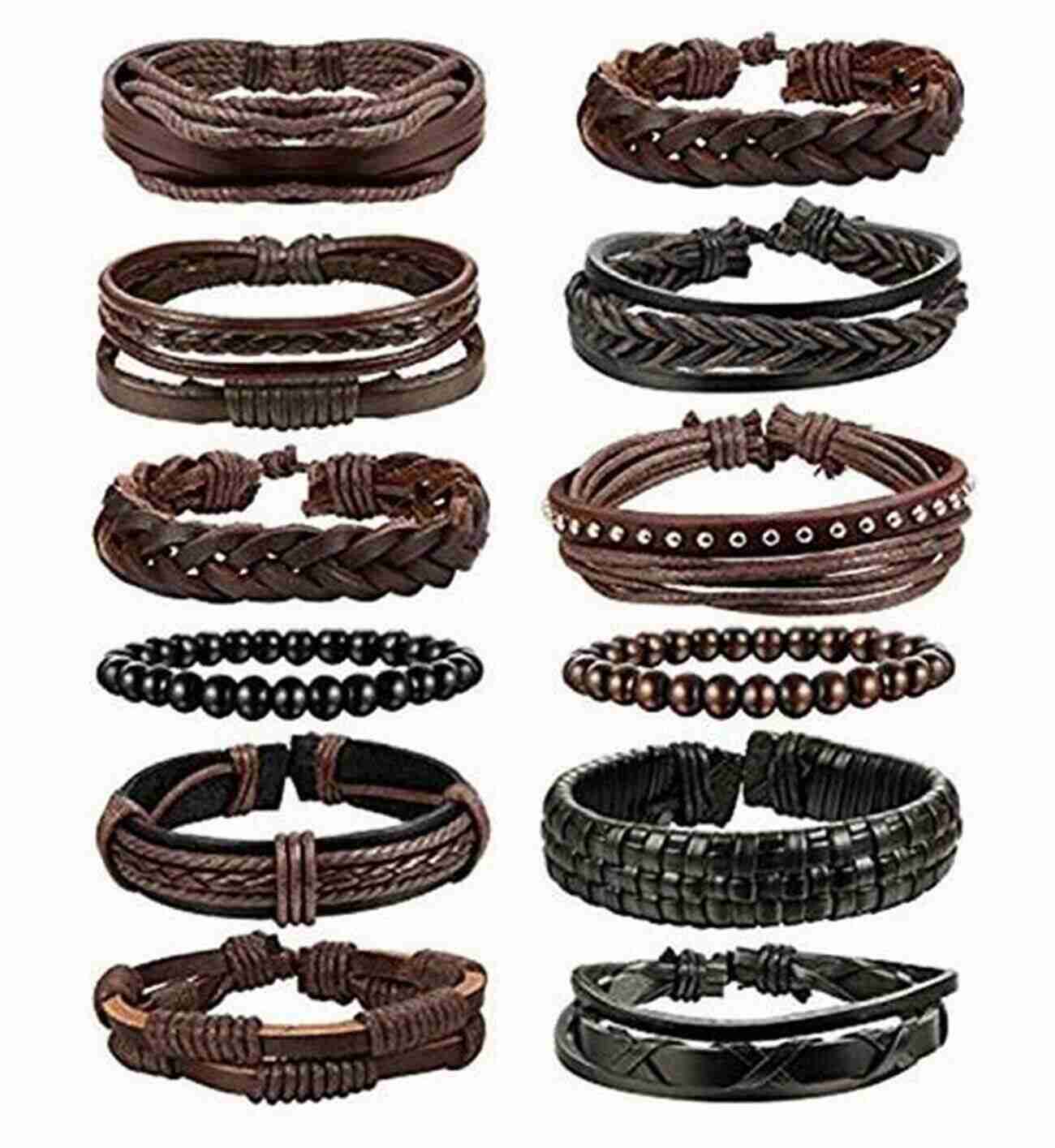 Leather Cuff Bracelets Build Up Friendship With Bracelets: Memorable Bracelet Craft Projects For You And Your Best Friends