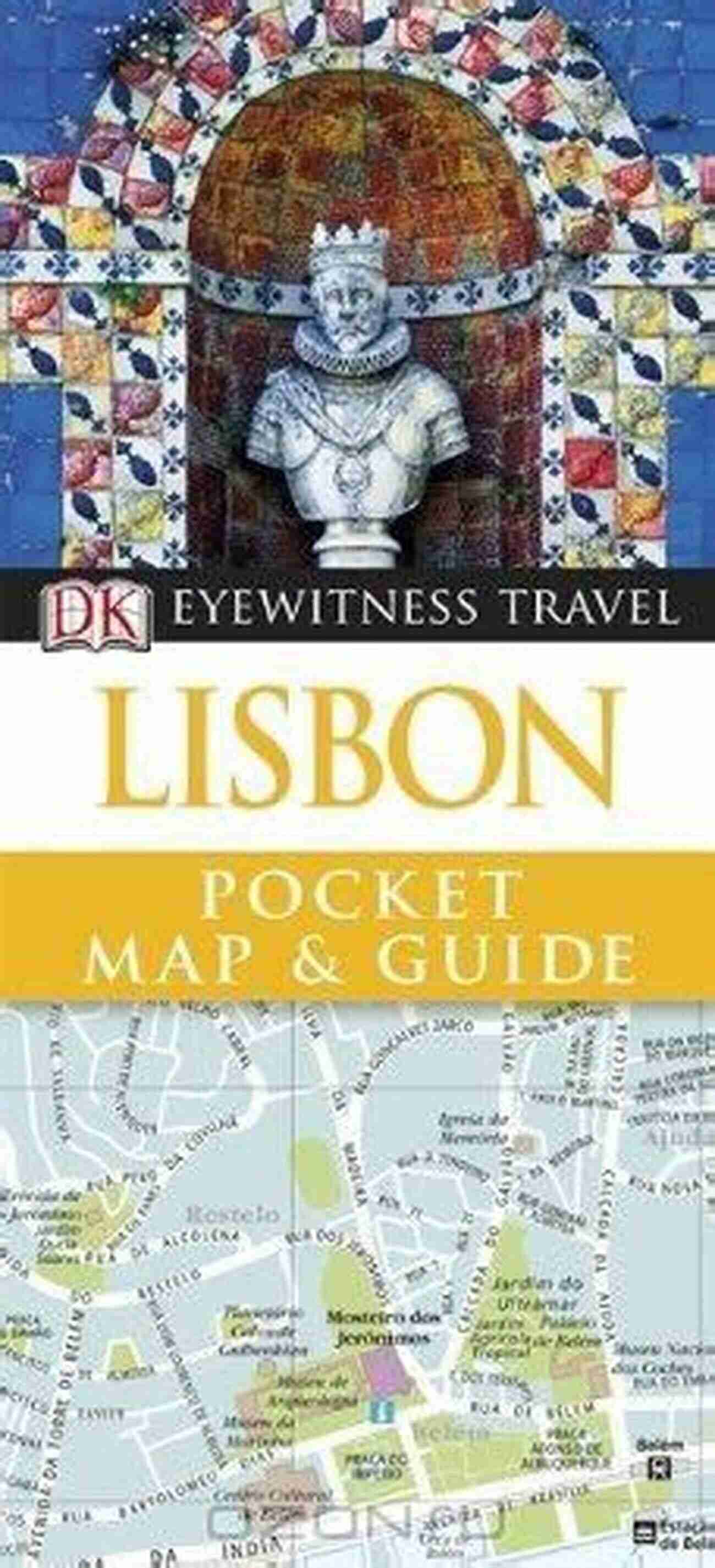 Long Descriptive Keyword DK Eyewitness Lisbon Mini Map And Guide (Pocket Travel Guide)