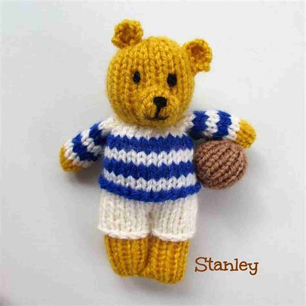 Miniature Teddy Bear Knitting Pattern Mini Knitted Toys: Over 30 Cute Easy Knitting Patterns