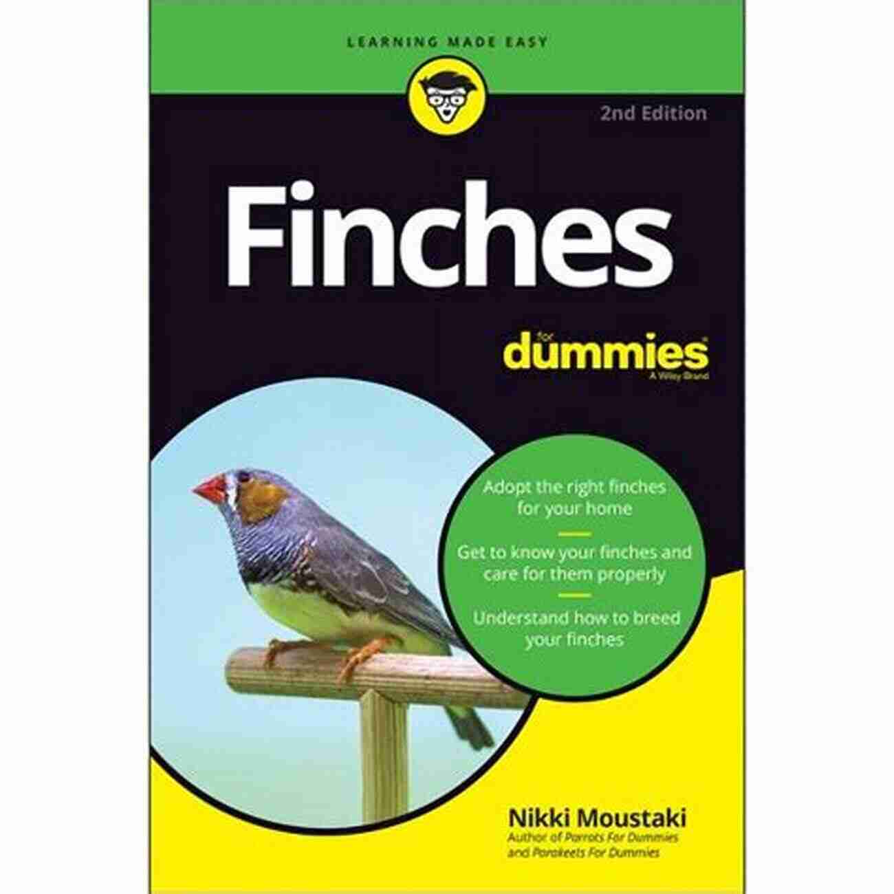 Nikki Moustaki With A Finch Finches For Dummies Nikki Moustaki