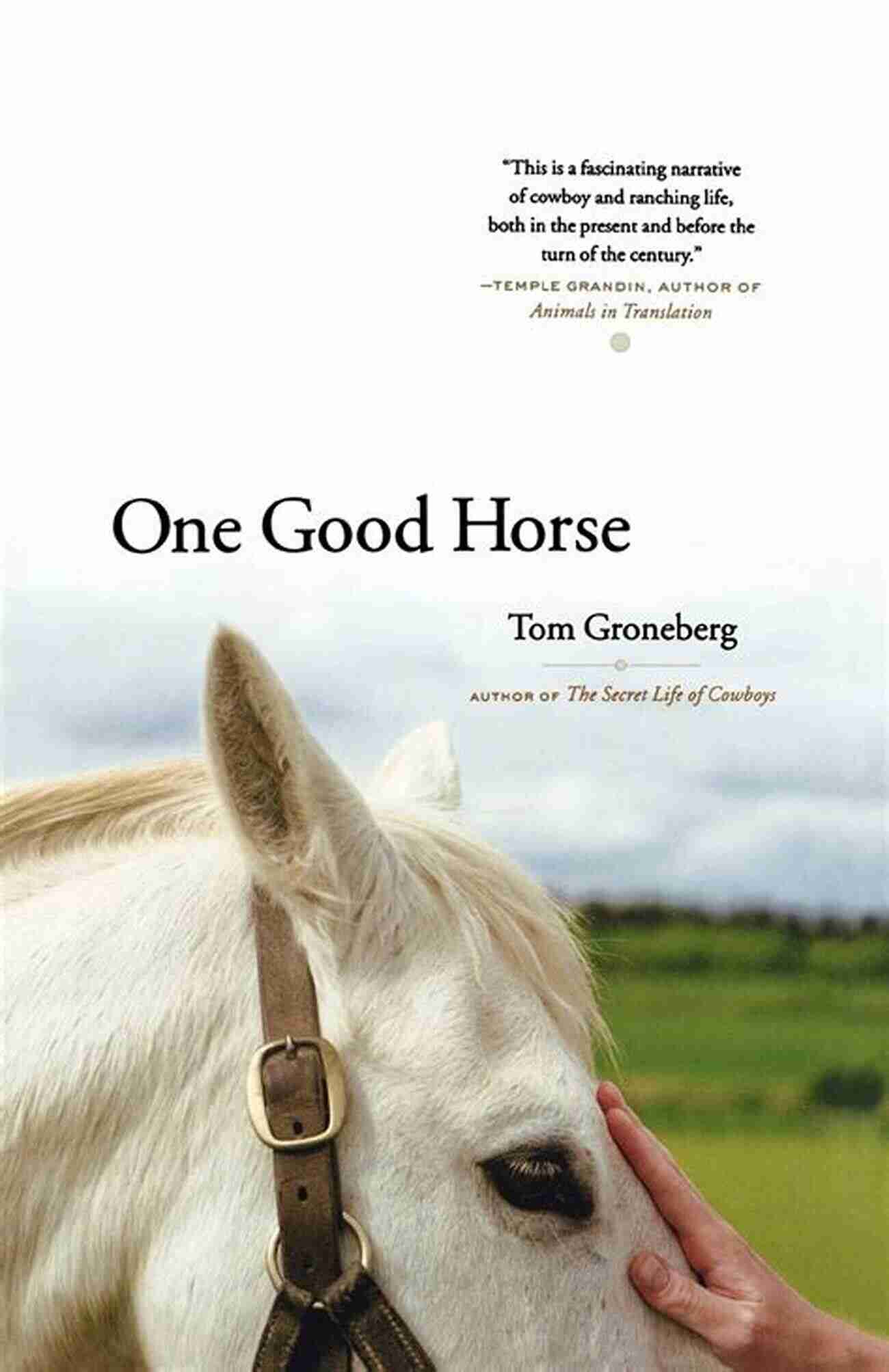 One Good Horse Book Cover A Heartwarming Tale Of Friendship And Resilience By Tom Groneberg One Good Horse Tom Groneberg