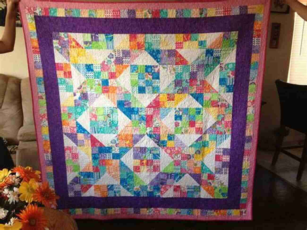 Patchwork Baby Blanket Simple Quilting Projects June McCrary Jacobs Simple Quilting Projects June McCrary Jacobs