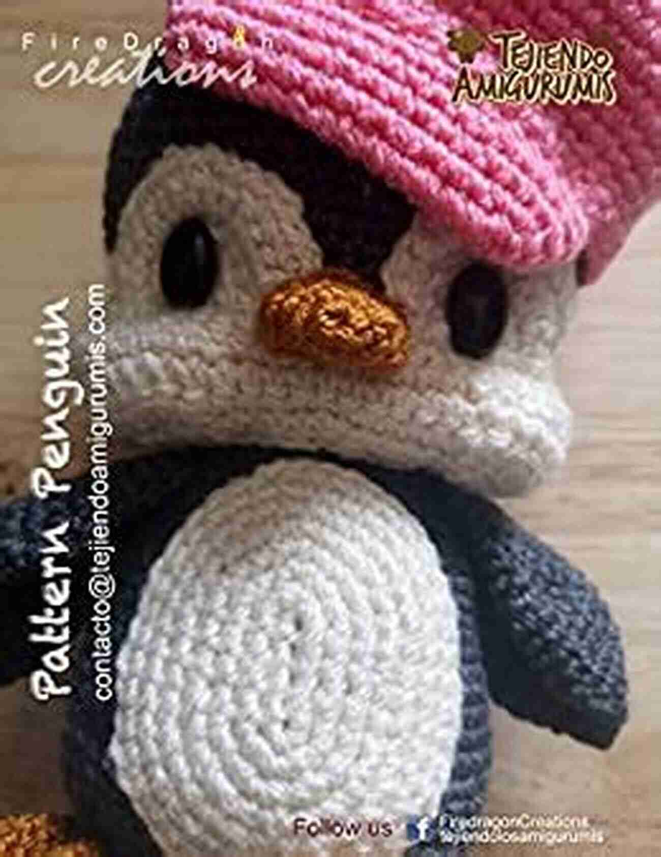 Penguin With Beret Amigurumi Pattern Print Copy Layout Penguin With Beret Amigurumi Pattern: Print Copy Layout