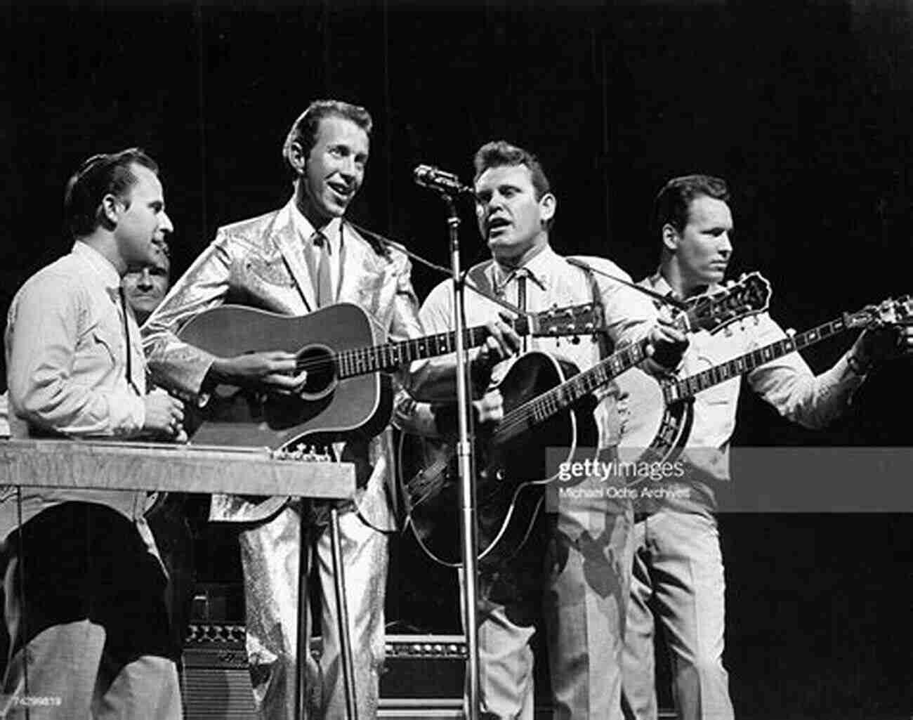 Porter Wagoner Playing His Guitar On Stage During A Live Concert A Satisfied Mind: The Country Music Life Of Porter Wagoner