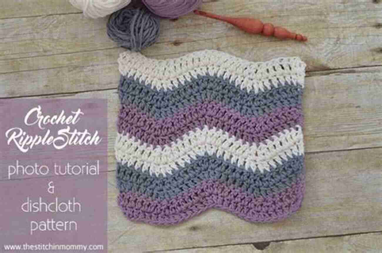 Ripple Stitch Dishcloth Tutorial Dishcloths Making Tutorials: Simple And Detail Dishcloths Crochet Tutorials For Beginners