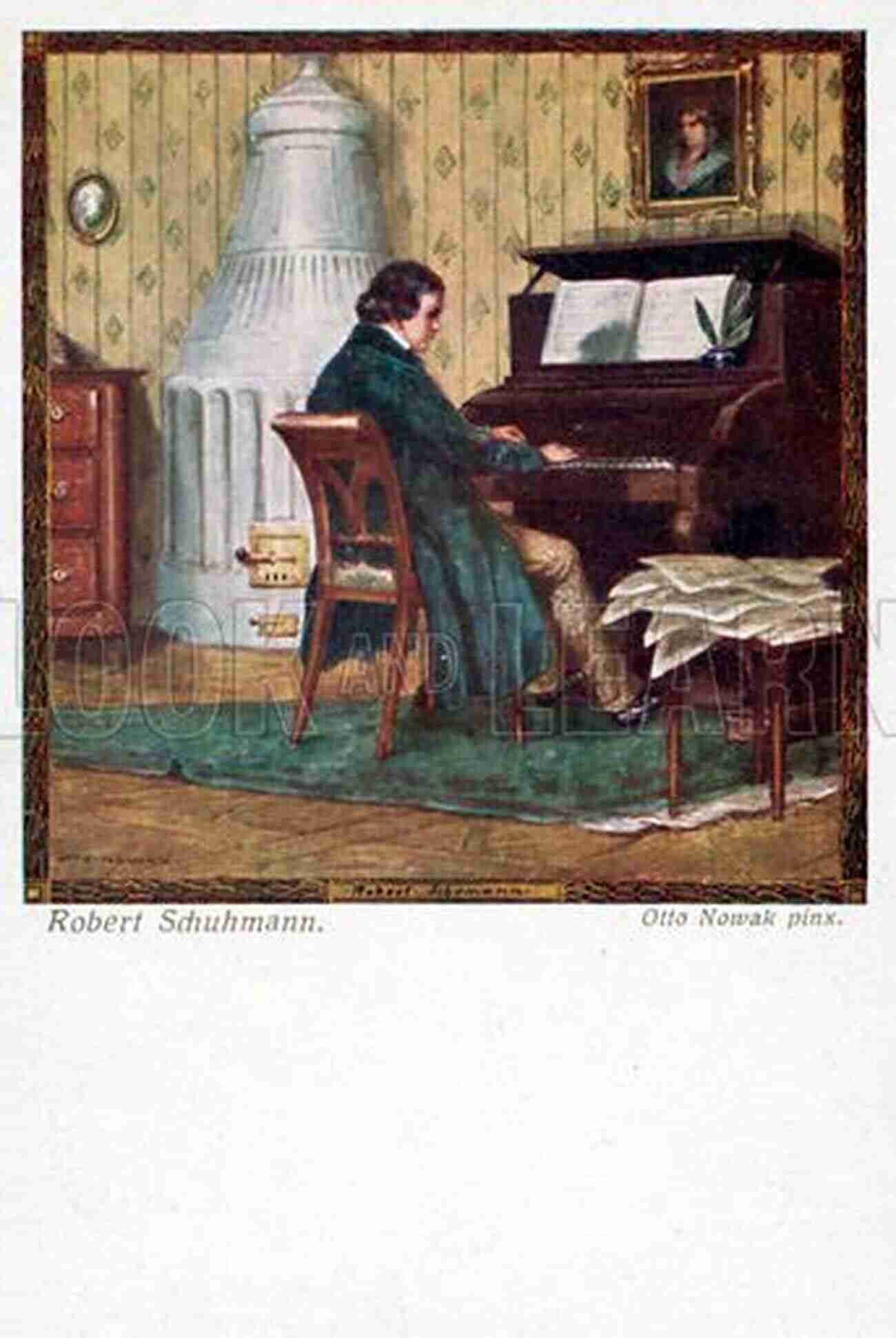 Robert Schumann Playing The Piano The Songs Of Robert Schumann