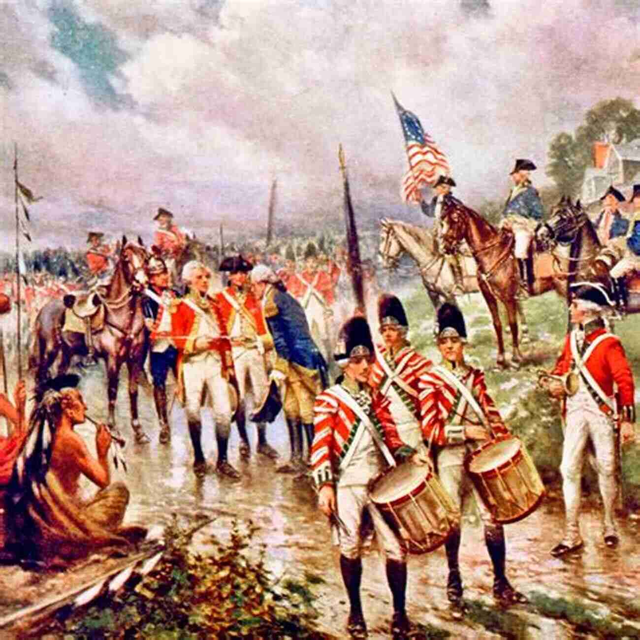 Saratoga Battlefield During The Revolutionary War Saratoga: Turning Point Of America S Revolutionary War