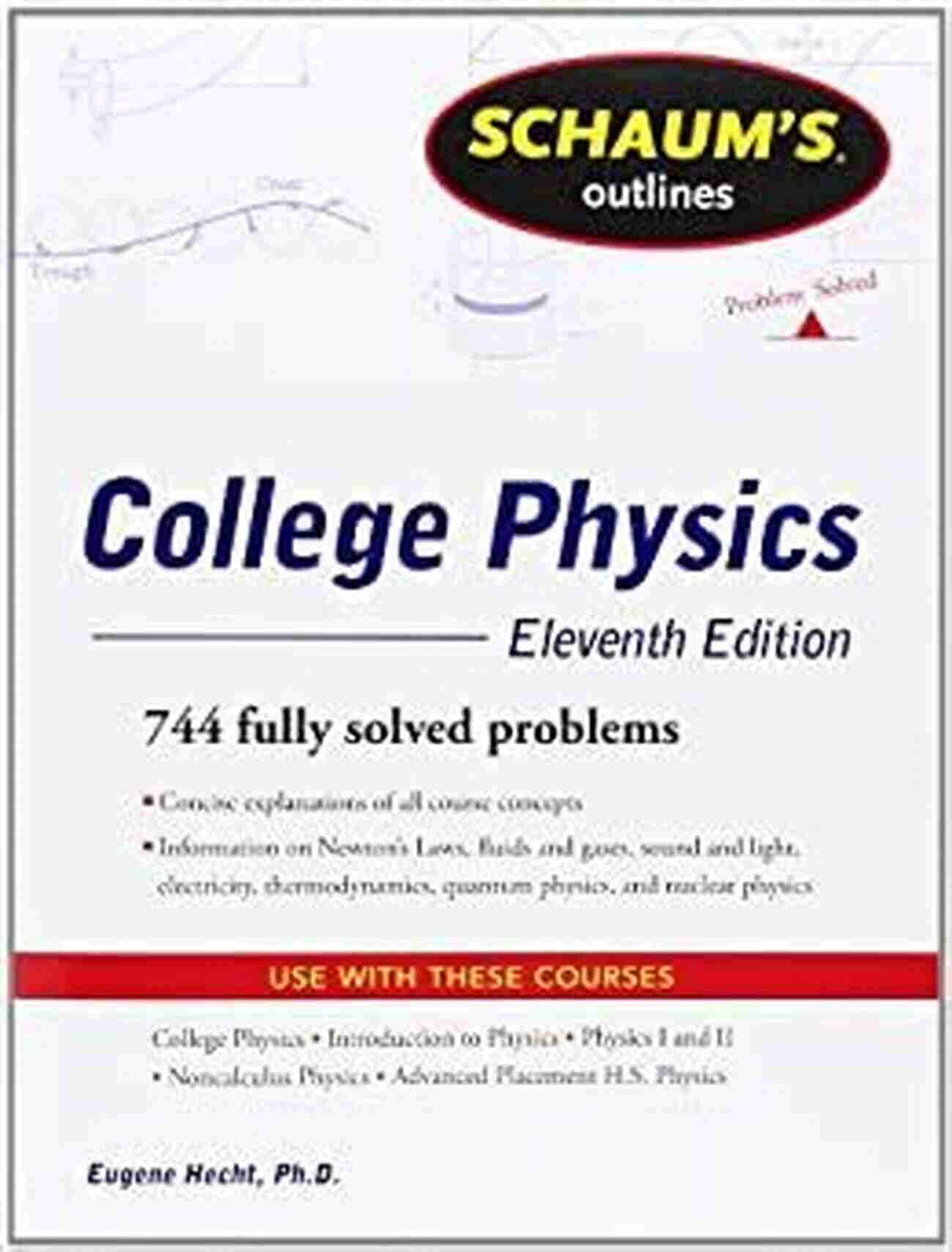 Schaum Outline Of College Physics 11th Edition Cover Schaum S Outline Of College Physics 11th Edition (Schaum S Outlines)