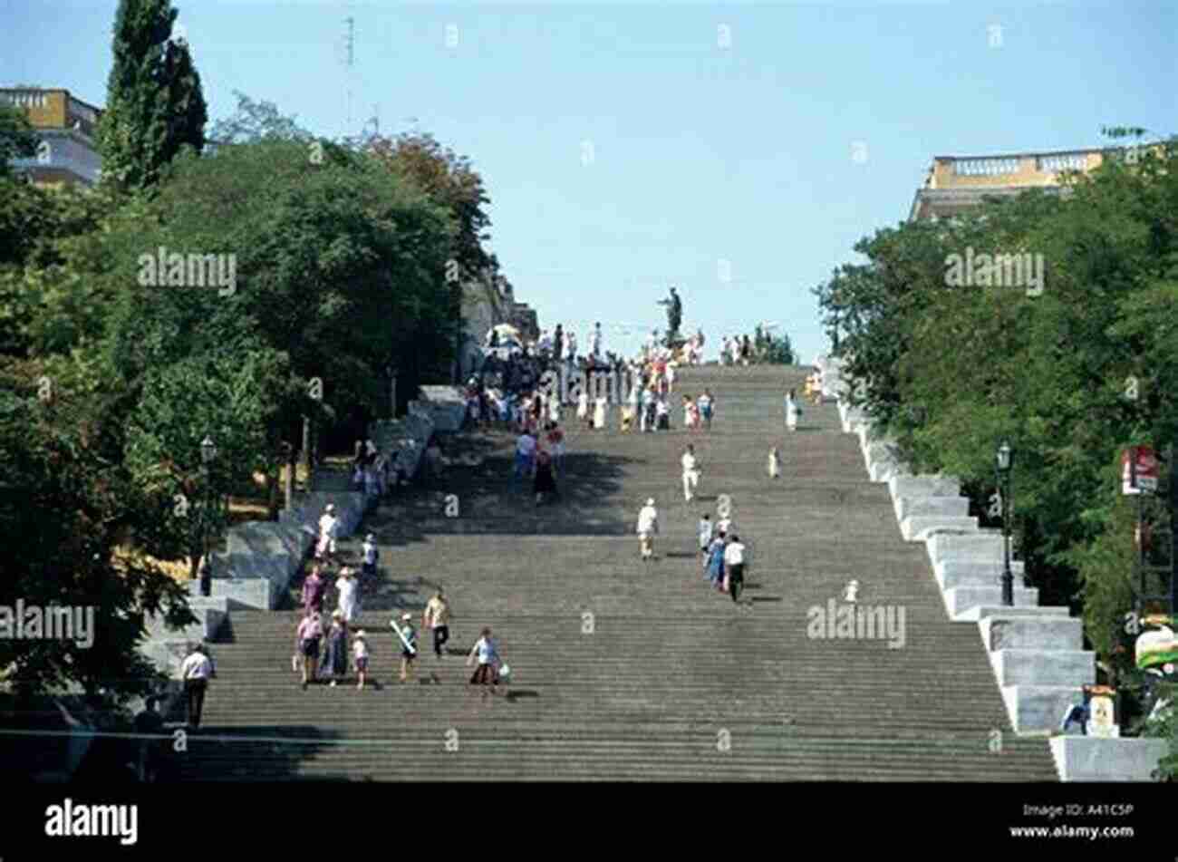 Stunning View Of The Iconic Potemkin Stairs Leading Down To The Vibrant City Of Odessa Ukraine: Trip Two Paul Gogarty