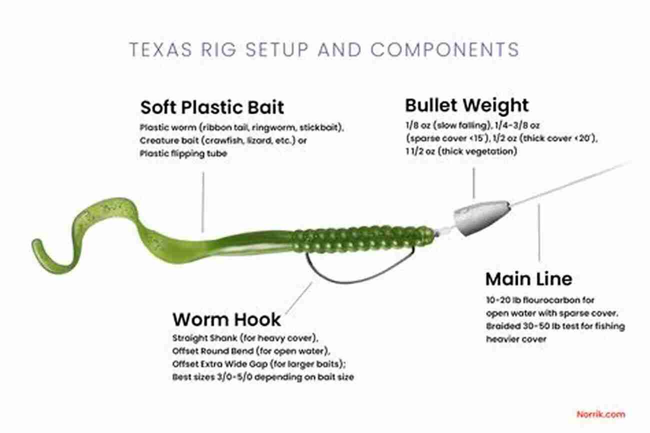 Texas Rig Diagram For Soft Plastic Fishing Fishing Rigs: Rig Diagrams And Descriptions