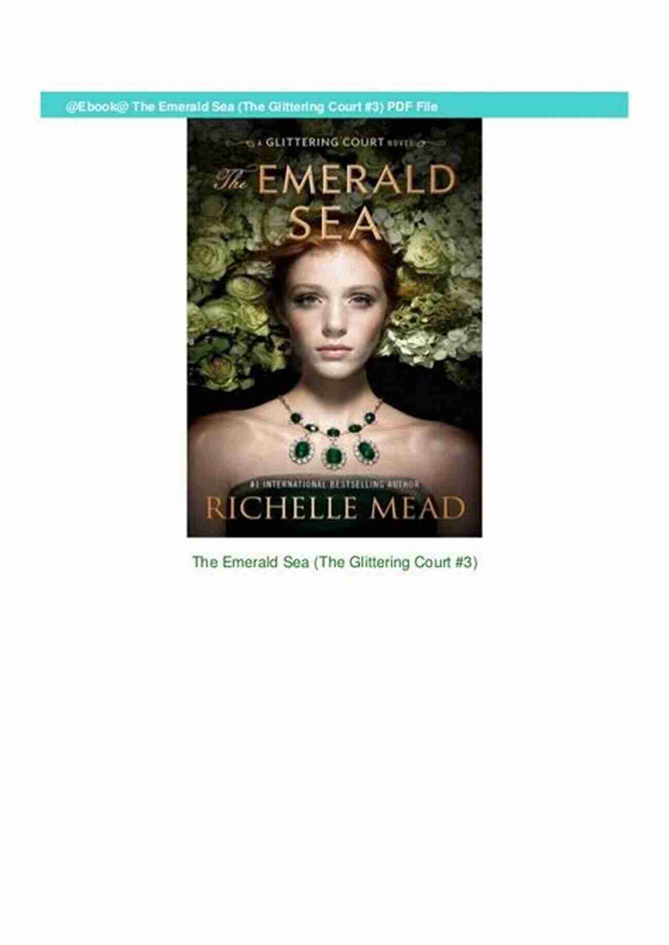 The Emerald Sea The Glittering Court The Emerald Sea (The Glittering Court 3)