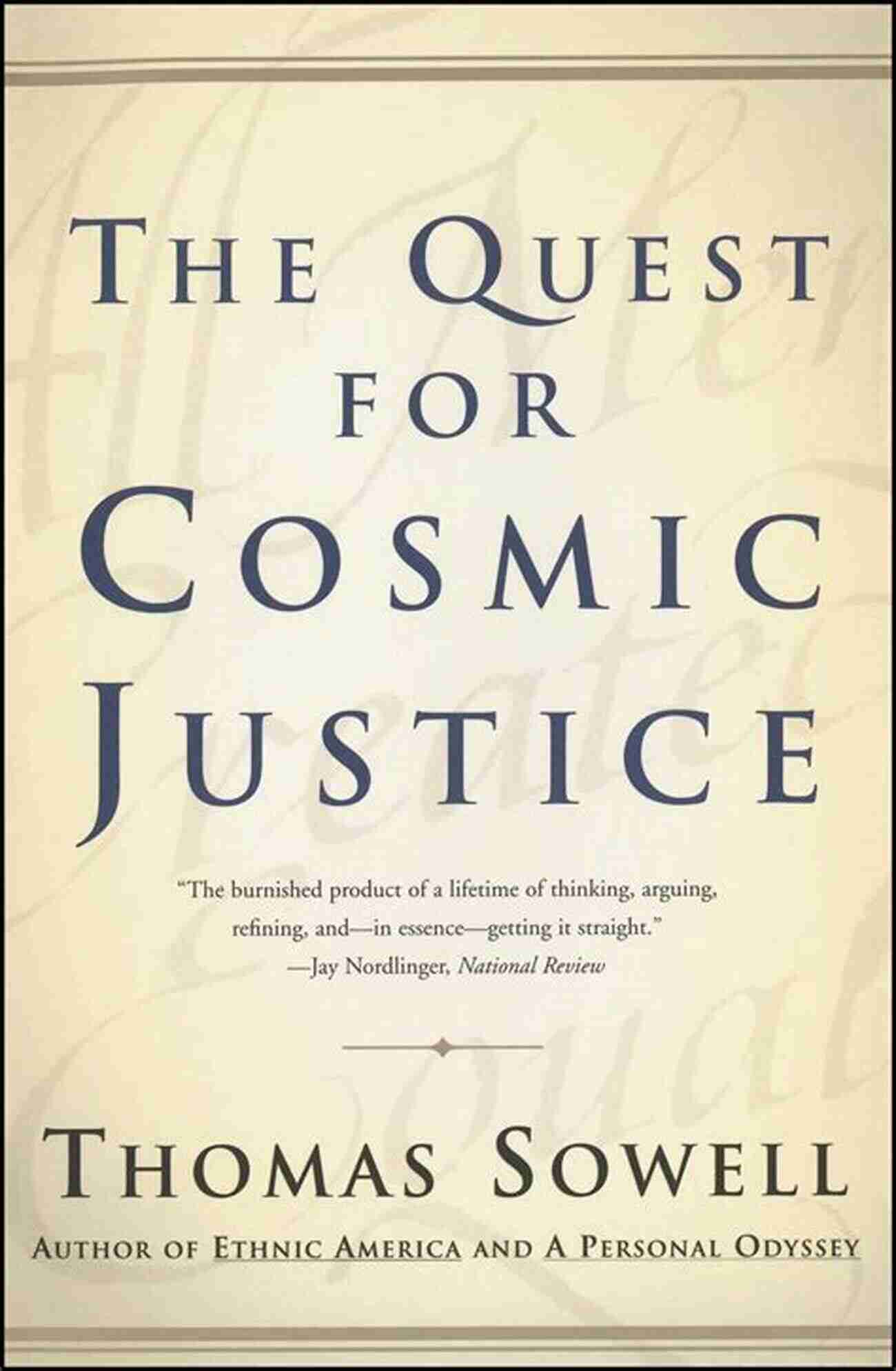 The Quest For Cosmic Justice Long Descriptive Keyword The Quest For Cosmic Justice