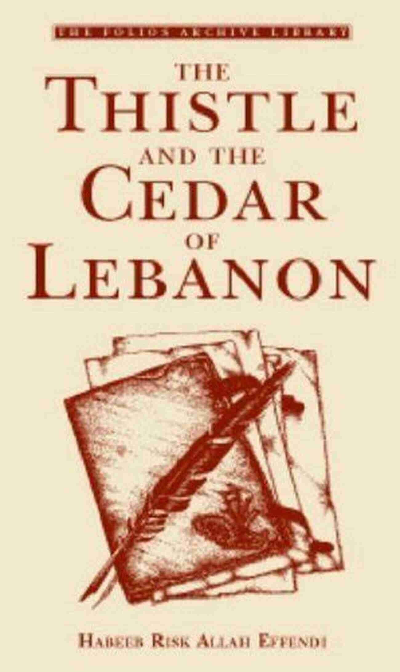 The Thistle and the Cedar of Lebanon