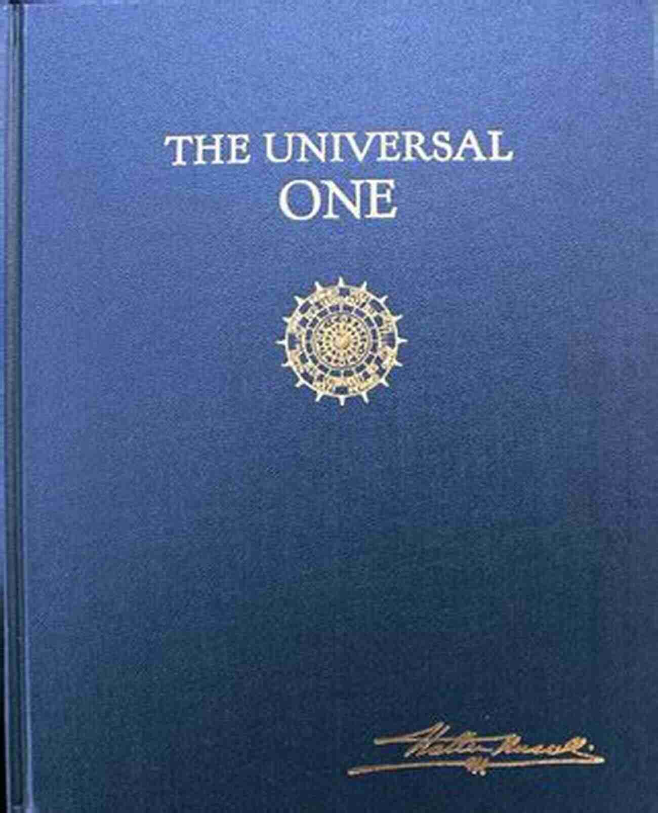 The Universal One Book Cover The Universal One Walter Russell