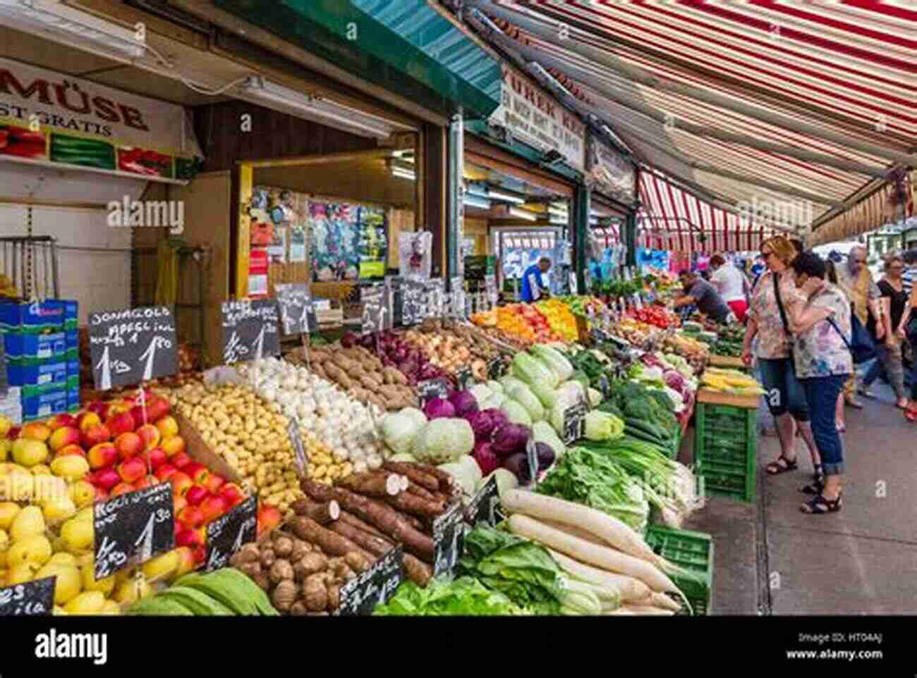 The Bustling Naschmarkt, Filled With Vibrant Stalls Offering A Variety Of Fresh Produce And International Cuisines Top Ten Sights: Vienna Mike Bagshaw