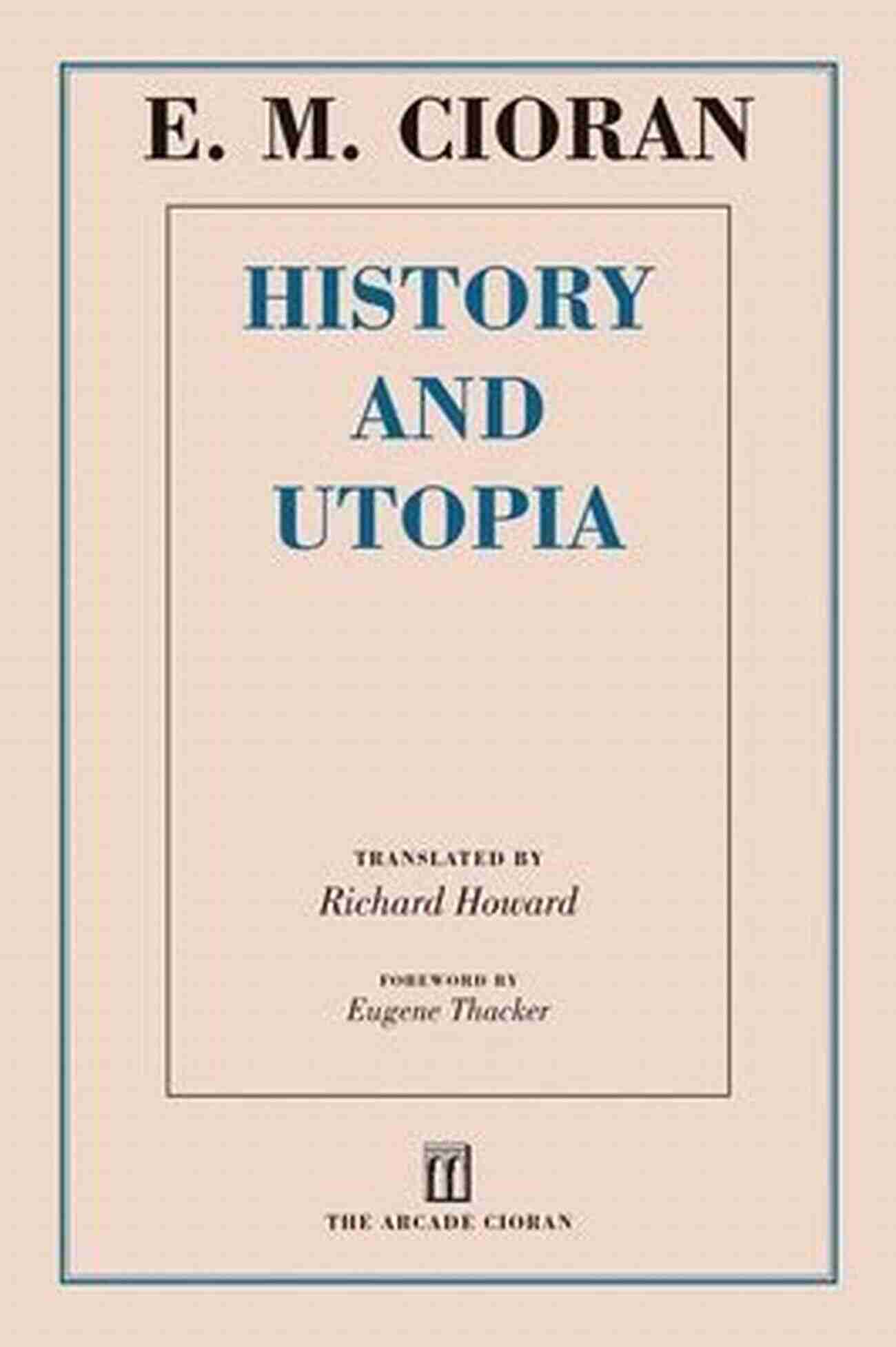 Utopia Landscape History And Utopia Eugene Thacker