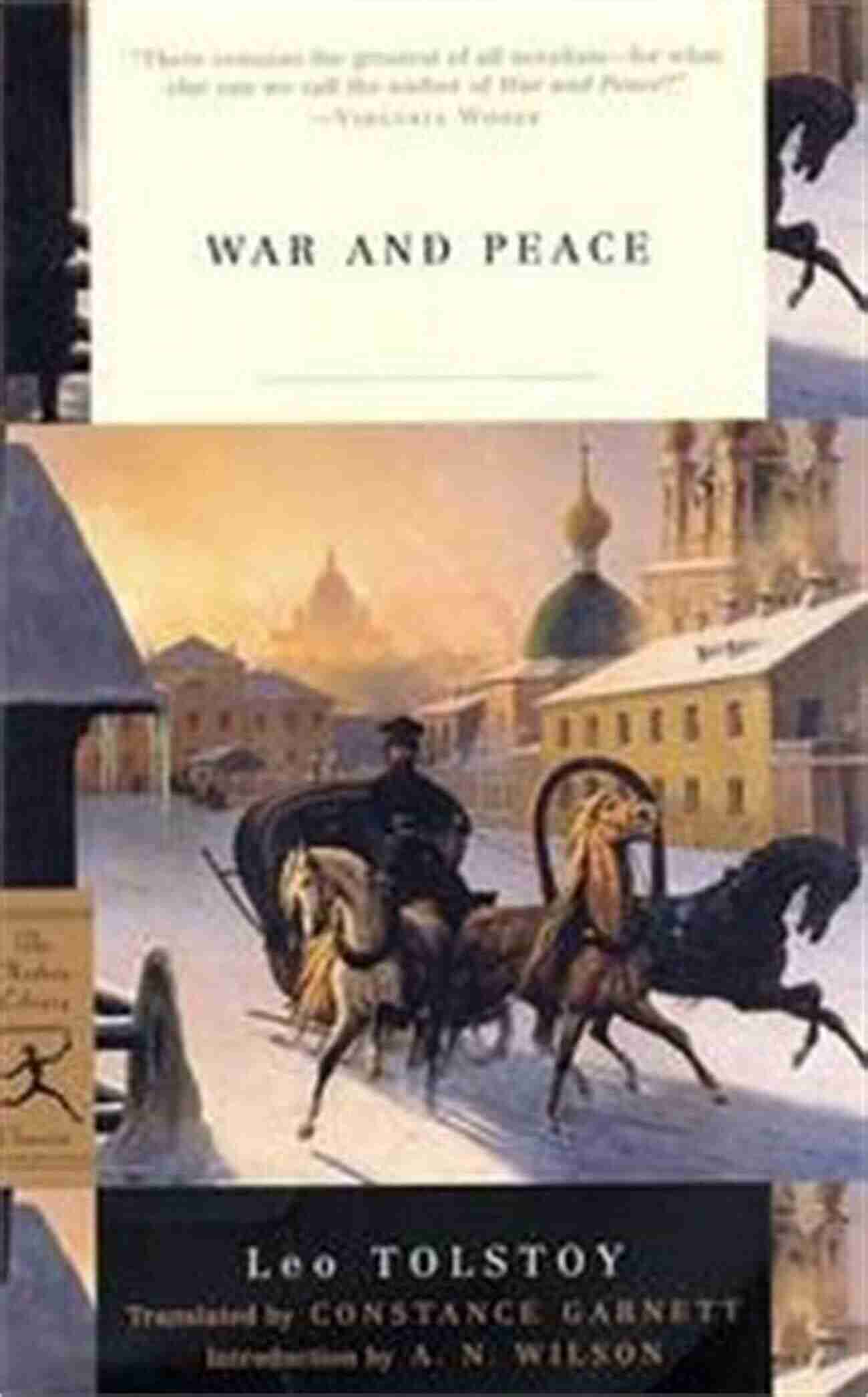 War And Peace Modern Library Classics Book Cover War And Peace (Modern Library Classics)