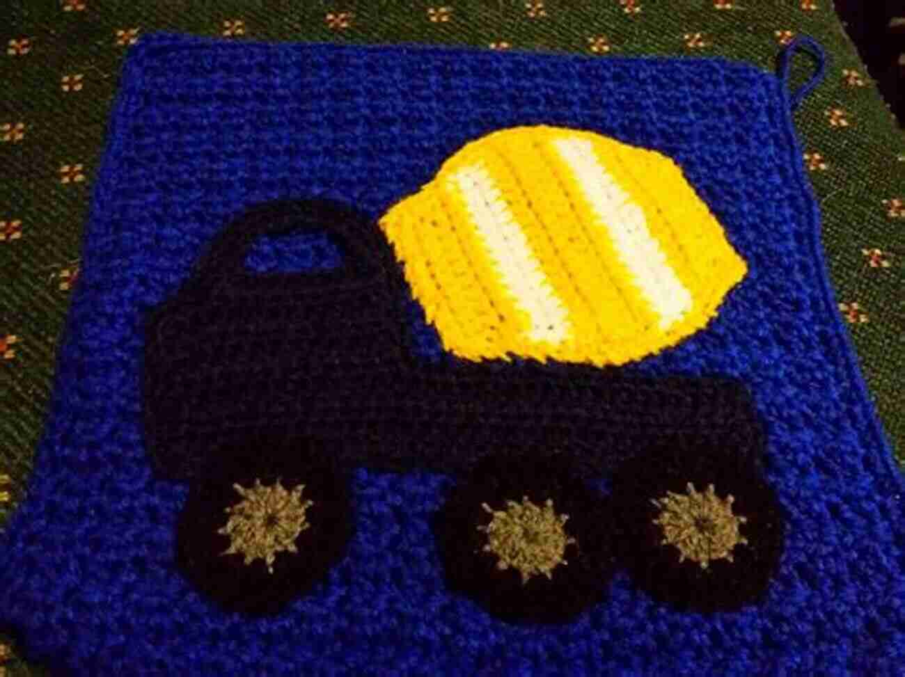 Crochet Pattern For A Dump Truck Applique Crochet Patterns DUMP TRUCK Applique Instructions By HomeArtist Designs