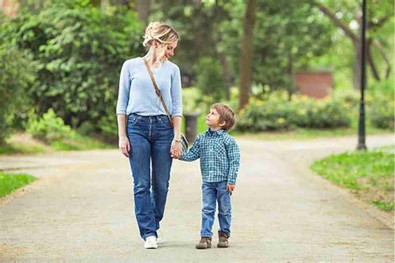 Mother And Son Holding Hands In A Park Love Letters To My Son