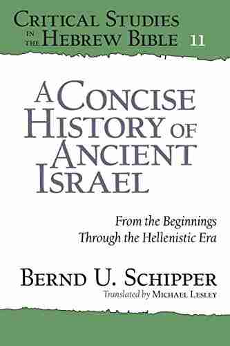 A Concise History Of Ancient Israel: From The Beginnings Through The Hellenistic Era (Critical Studies In The Hebrew Bible 11)