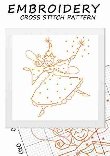 Christmas Embroidery Pattern Easy Cross Stitch Yellow Fairy Home Decor Disney Princess Fairies For Kids Mini Fairy Ballet Stitch Needlework Design Minimalist Wall Art Funny Needlepoint Modern Design