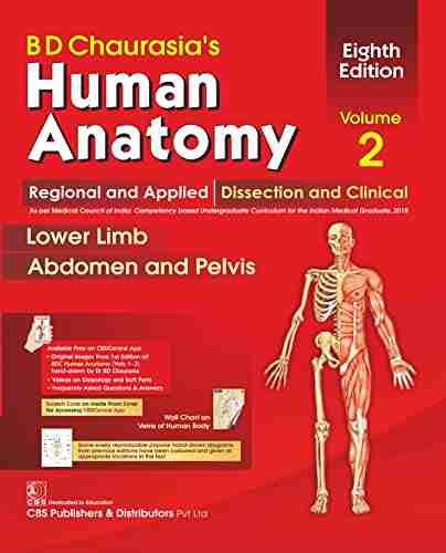 BD Chaurasia S Human Anatomy: Regional Applied (Dissection Clinical) Vol 2: Lower Limb Abdomen Pelvis 8e