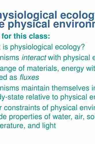 Soil and Water: Physical Principles and Processes (Physiological ecology)