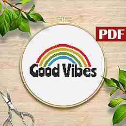 Good Vibes Cross Stitch Pattern PDF