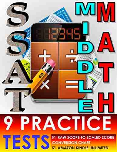 SSAT Middle Math 9 Practice Tests