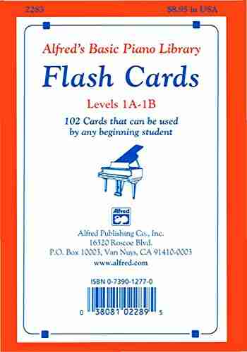 Alfred S Basic Piano Library: Flash Cards Levels 1A And 1B